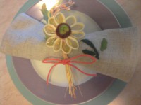 portatovagliolo fiore